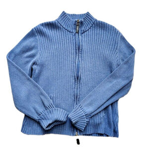 Studio London Knit Blueish Gray Sweater Size XL